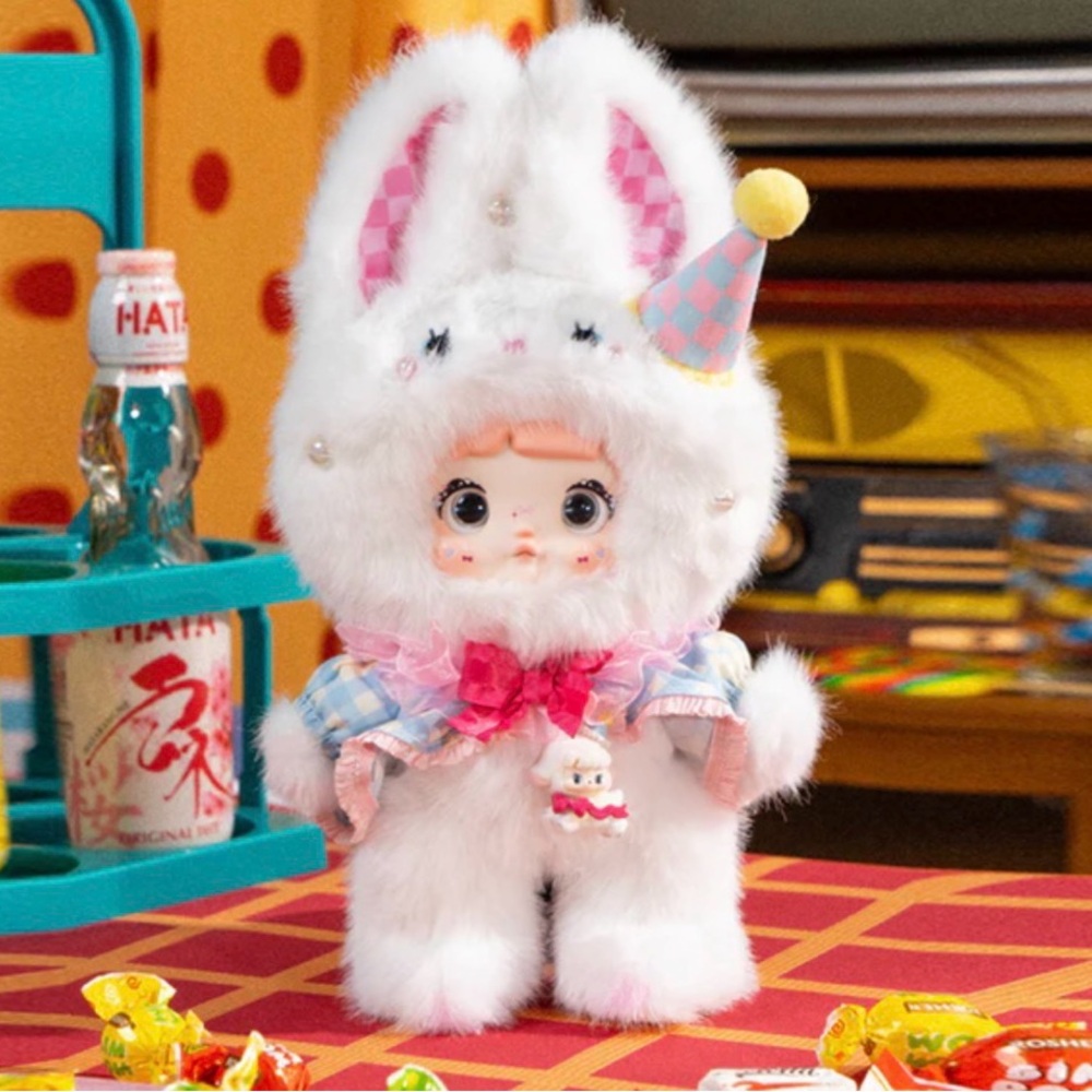 NOMMI About The Childhood Series Plush Pendant - carousel bunny